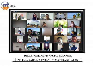 Diklat Online Financial Planning PT. Jasa Raharja Cabang Sumatera Selatan