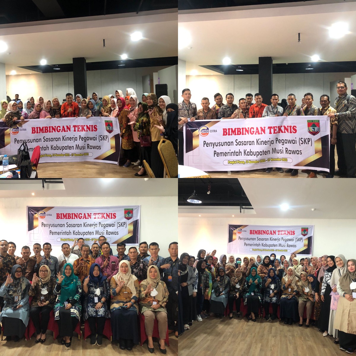 BIMBINGAN TEKNIS SASARAN KINERJA PEGAWAI (SKP) PEMKAB MUSI RAWAS DI BANGKA BELITUNG TAHUN 2022