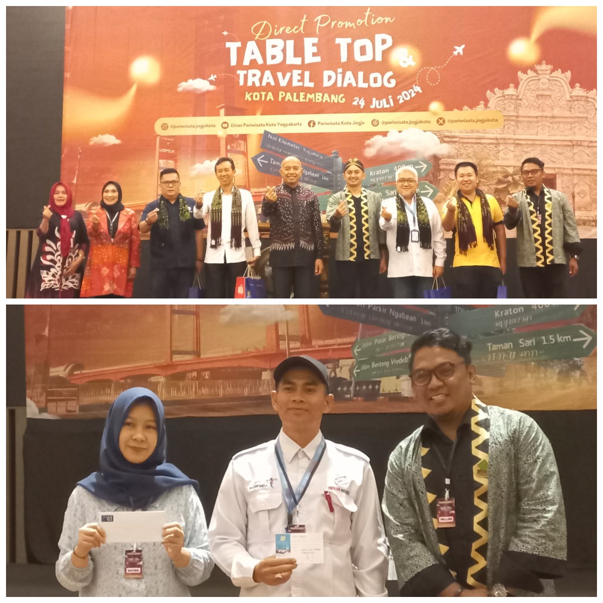 Dinas Pariwisata Kota Yogyakarta Bekerja sama dengan BP2K Yogyakarta dalam Direct promotion “Table