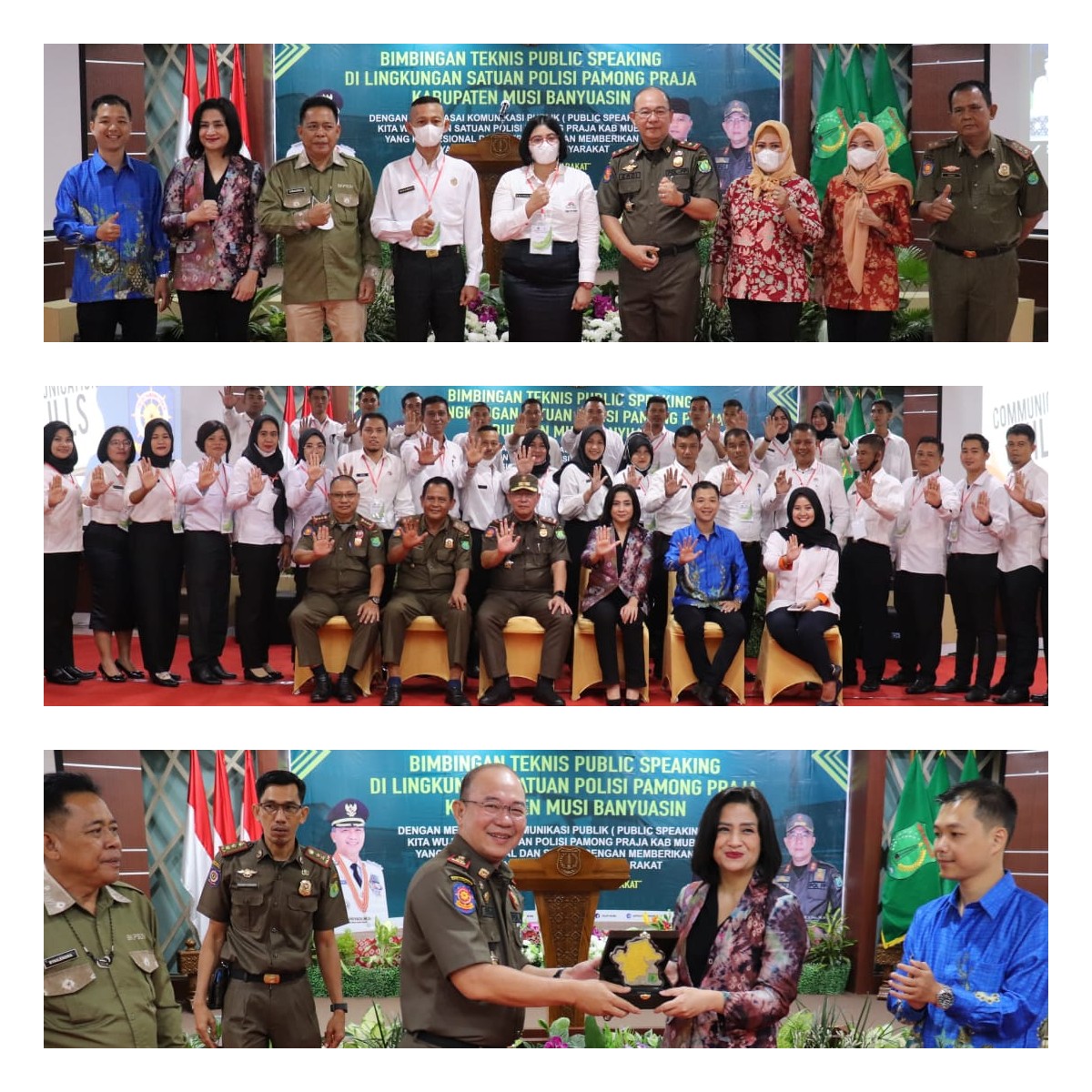 Pelatihan Komunikasi Empatik Satuan Polisi Pamong Praja Kabupaten Musi Banyuasin