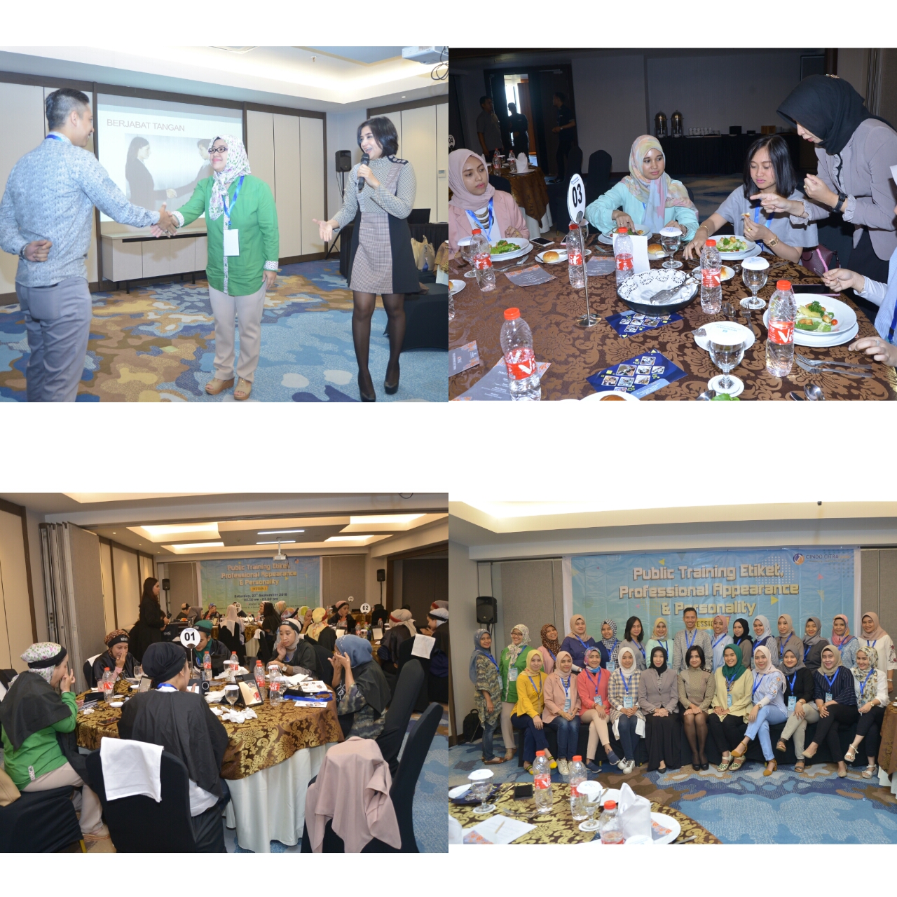PUBLIC TRAINING OF ETIKET, TABLE MANNER & BEAUTY CLASS