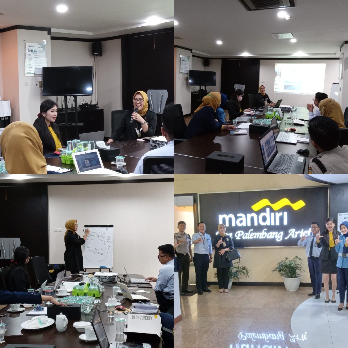 COACHING CLINIC PUBLIC SPEAKING PT. BANK MANDIRI (Persero) Tbk. AREA PALEMBANG ARIEF UNTUK PELATIHAN