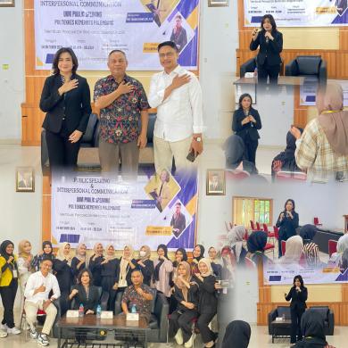 IN HOUSE TRAINING PUBLIC SPEAKING POLTEKKES KEMENKES PALEMBANG