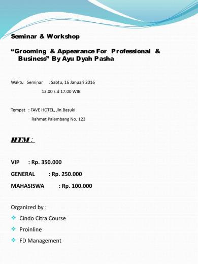 WORKSHOP COMING SOON