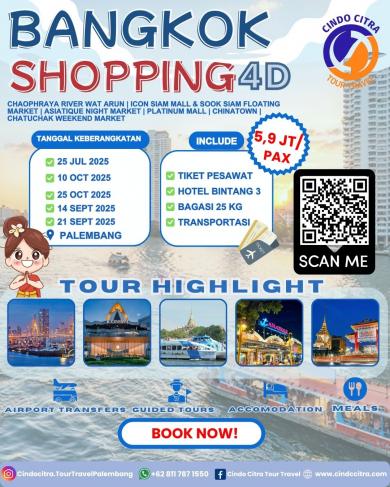 BANGKOK SHOPPING 4 DAY 