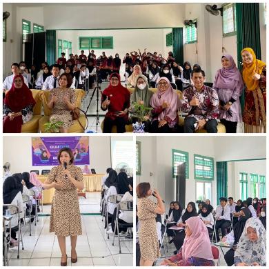 Kuliah Pakar DIII Kesehatan Lingkungan Poltekkes Kemenkes Palembang dengan materi "Komunikasi Efekti