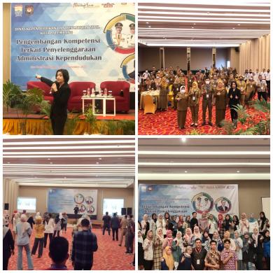 IN HOUSE TRAINING SERVICE EXCELLENCE DAN TEAM BUILDING FOR TEAM WORK DINAS KEPENDUDUKAN DAN PENCATAT